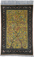 Qum Persian Silk Rug