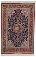 Qum Persian Silk Rug