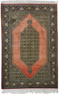 Qum Persian Silk Rug