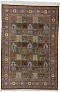 Qum Silk Persian Rug