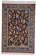 Qum Silk Persian Rug