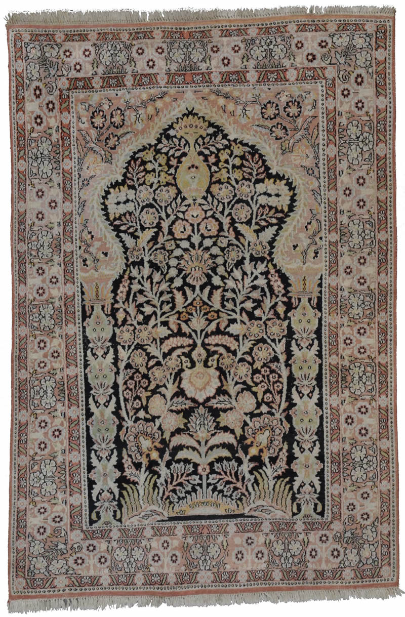 Kashmir Silk Rug