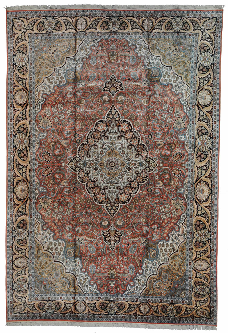 Kashmir Silk Rug