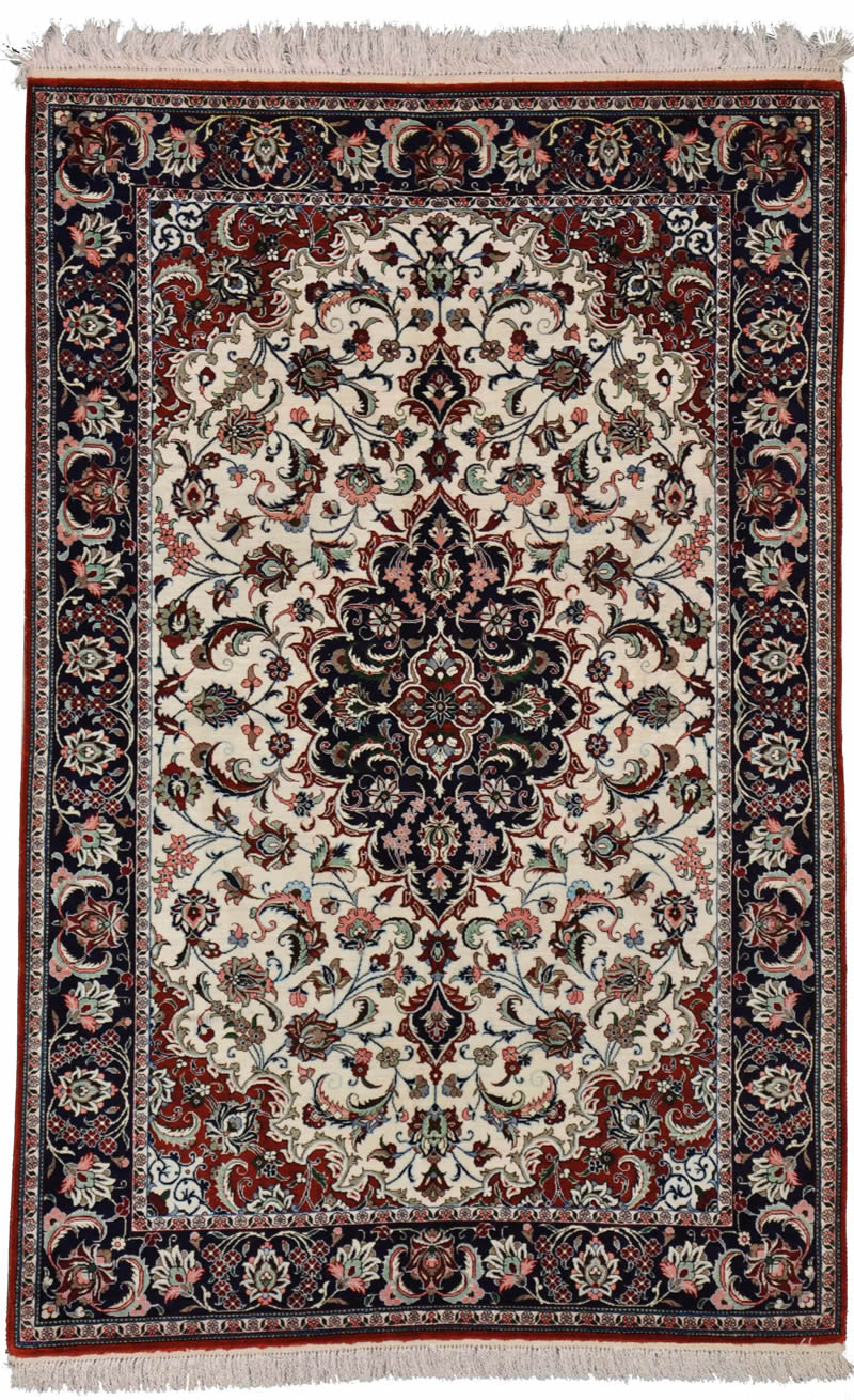 Qum Silk Persian Rug