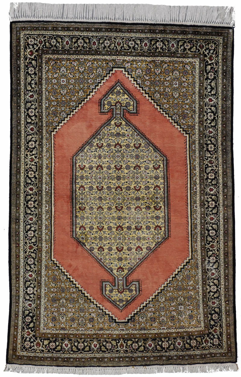 Qum Silk Persian Rug