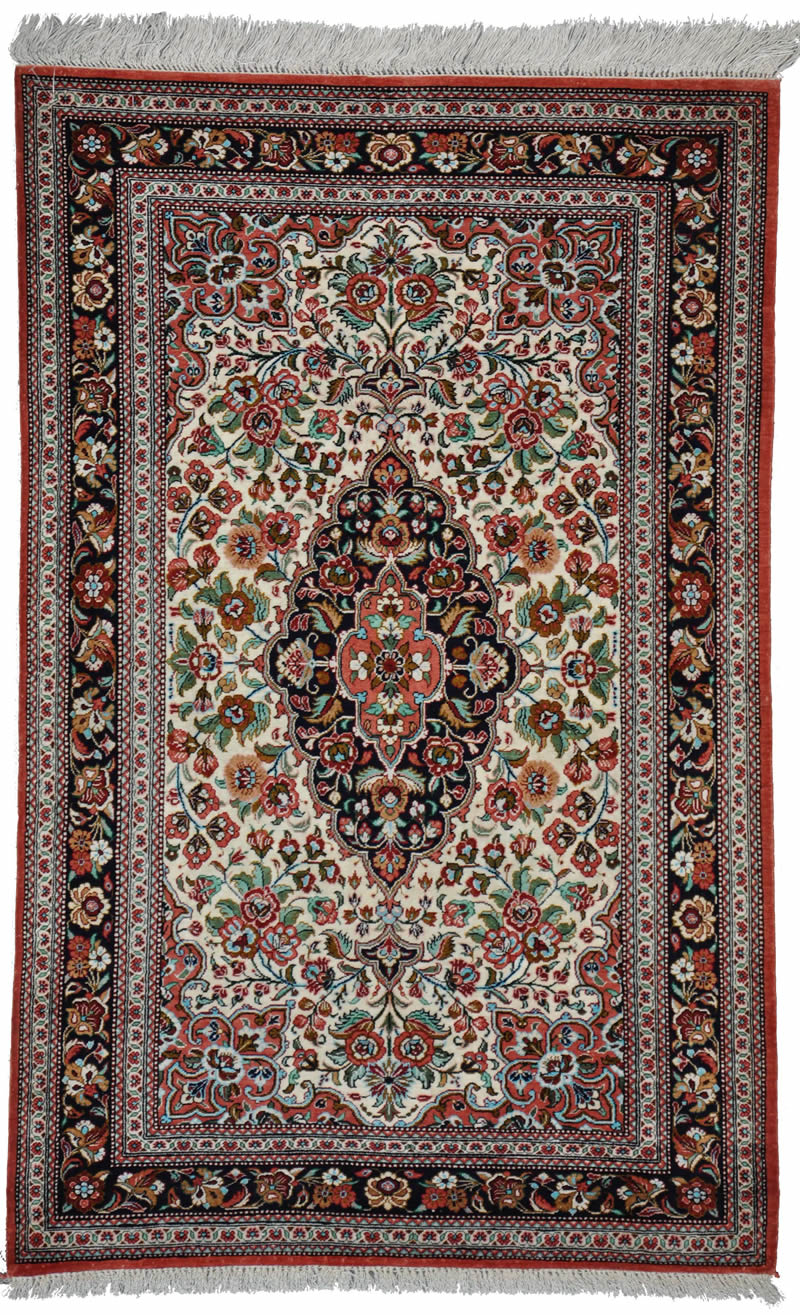 Qum Silk Persian Rug