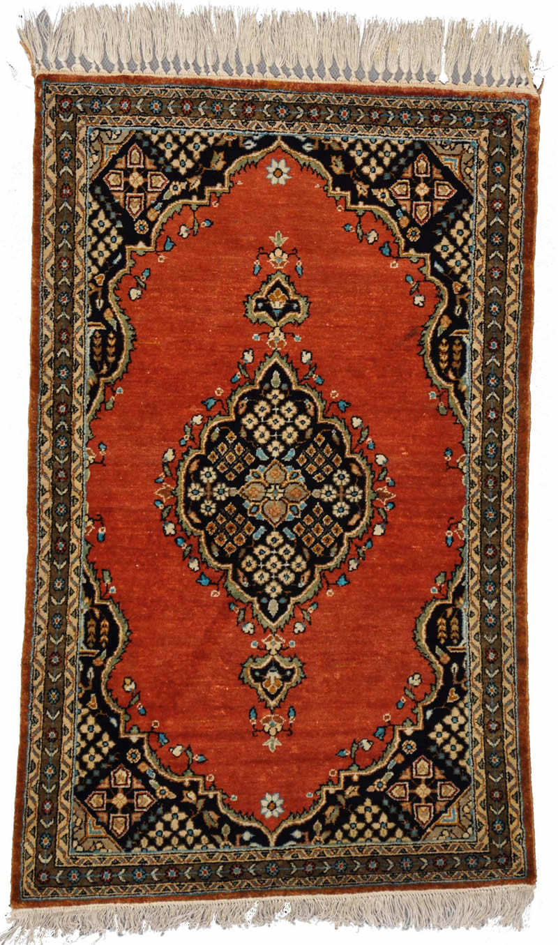 Qum Silk Persian Rug