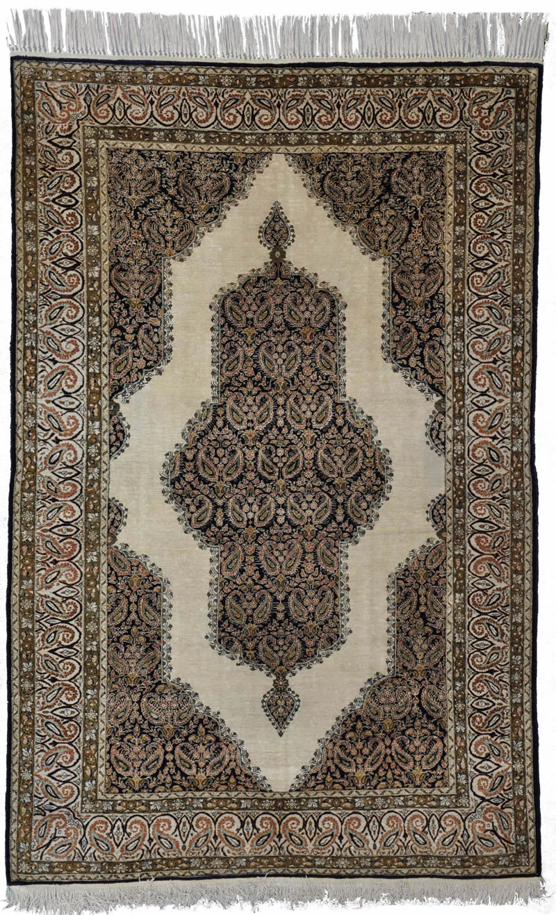 Qum Silk Persian Rug